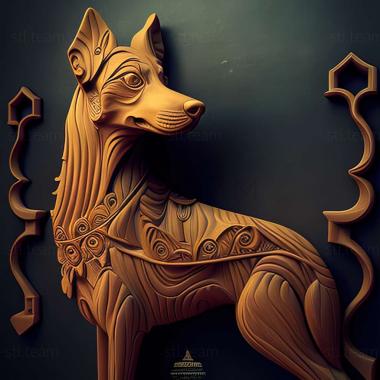 3D модель Собака Азавак (STL)